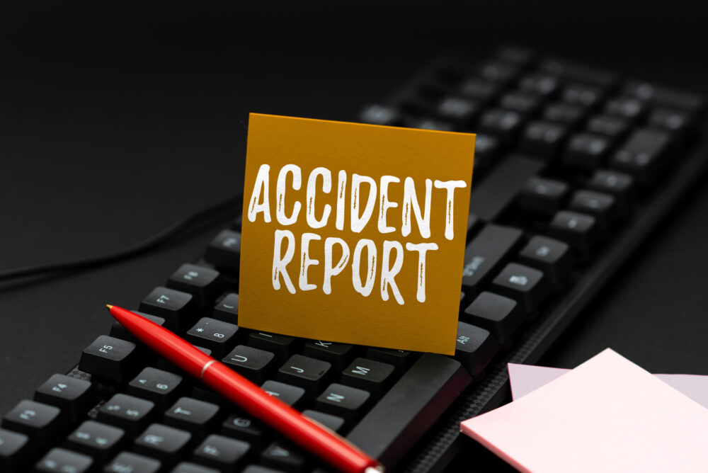 accident report concept