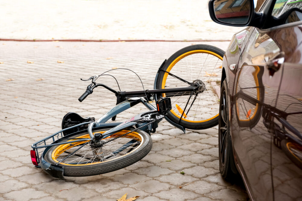 bicycle car accident
